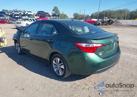 2014 Toyota Corolla Le Eco Plus из США, поврежденный, VIN 2T1BPRHE7EC127690